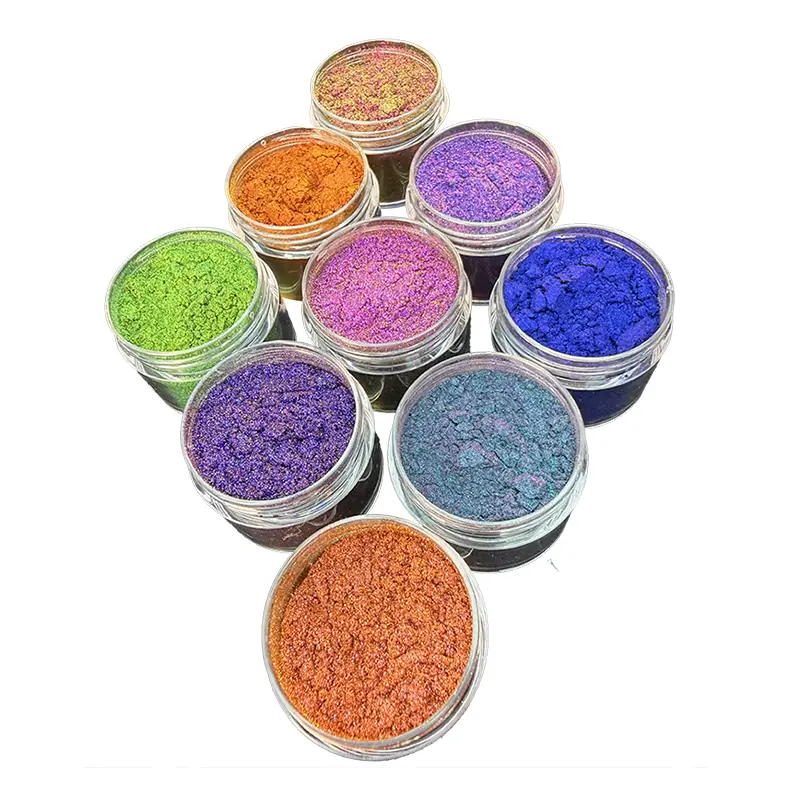 High-Chroma opaque kameleonpigmenten voor intense oogschaduw